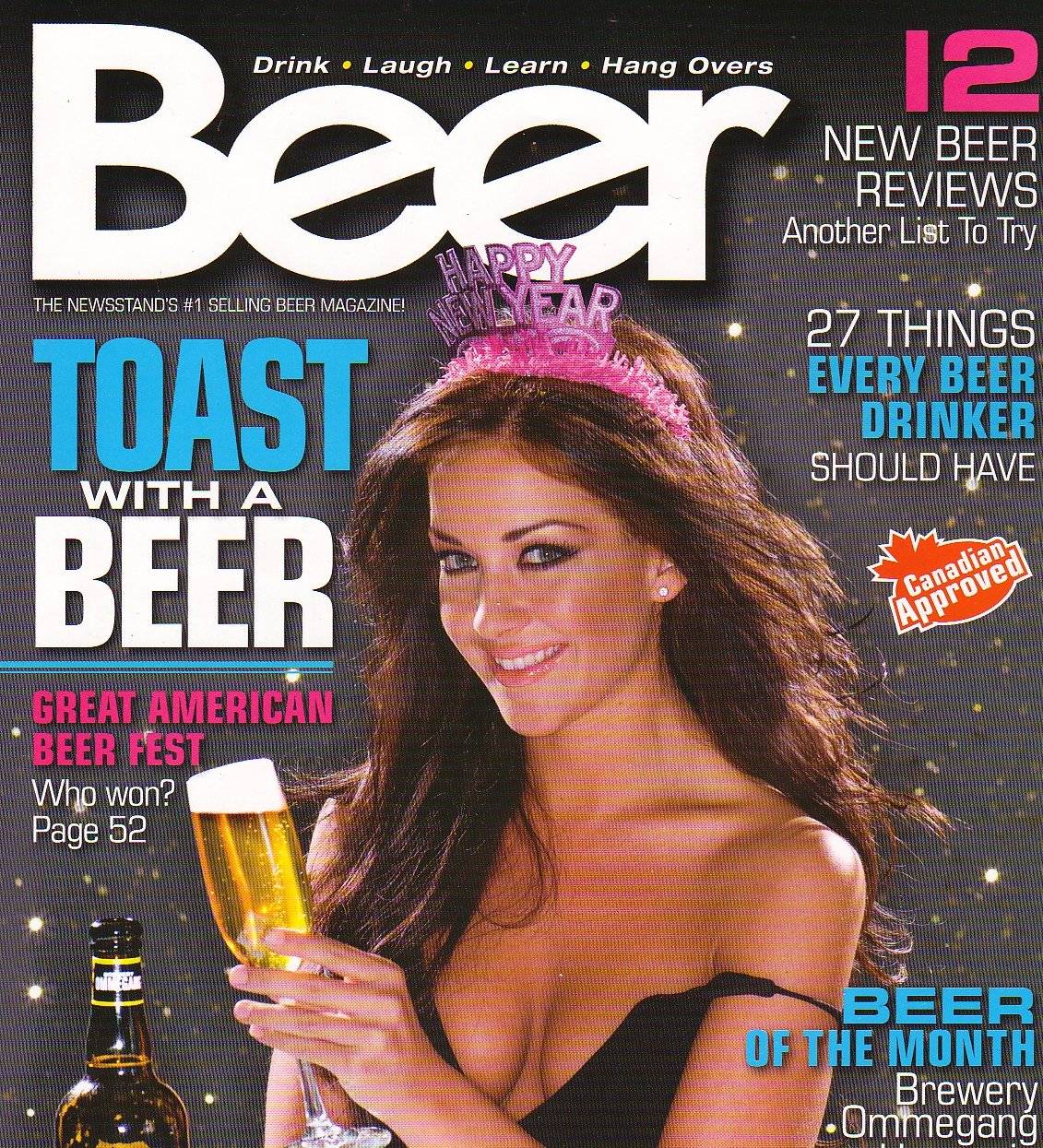 Beer Magazine's Cover Girl