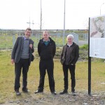 Unveiling of archaeological sign at Terryland